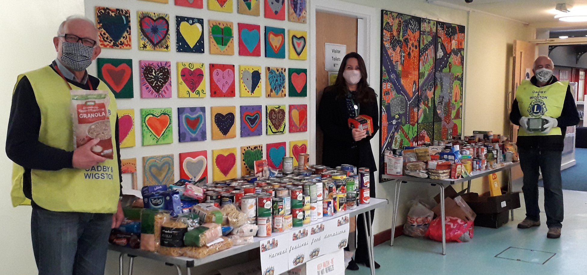 Parklands Primary School food donation