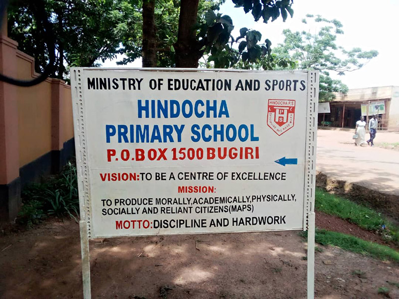 Hindocha Primary School Uganda